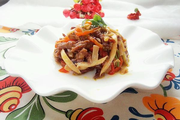 牛柳杏鲍菇的做法图解10