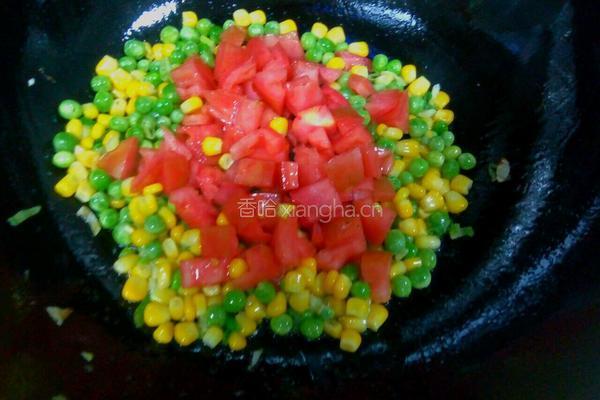 番茄玉米的做法图解6