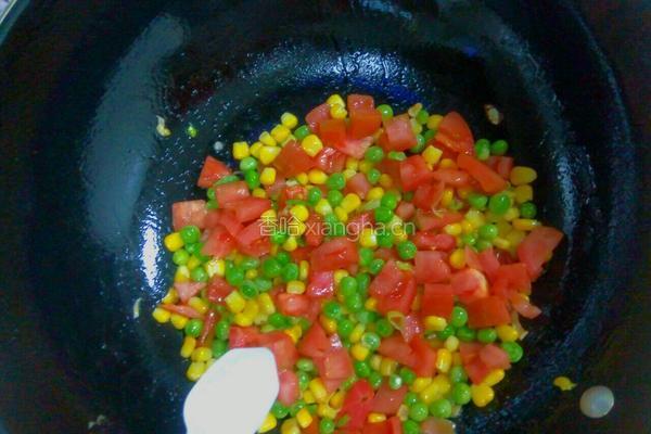 番茄玉米的做法图解7
