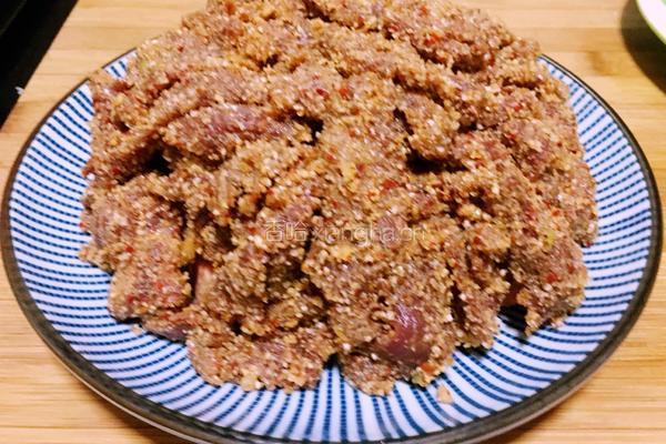 川式粉蒸牛肉的做法图解8