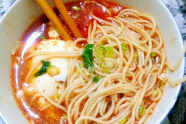 鸡蛋酸汤挂面的做法图解10