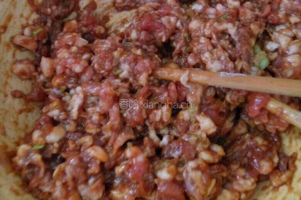 酱肉包子馅的做法图解2