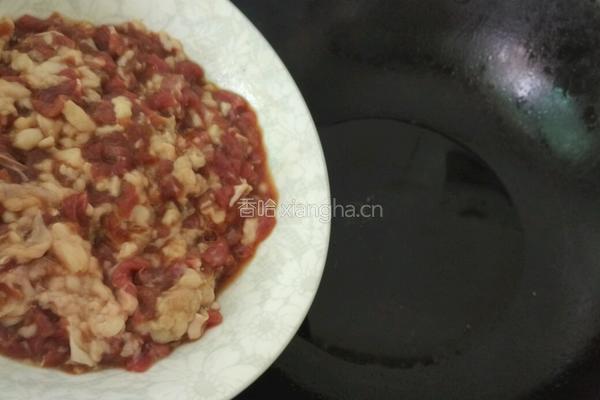 牛肉臊子米粉的做法图解4