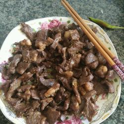 铁板猪心的做法[图]