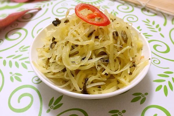 酸菜炒土豆丝的做法图解11