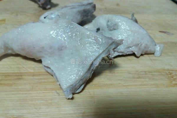韭黄炒鸭肉的做法图解5
