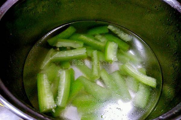 蒜泥丝瓜的做法图解4