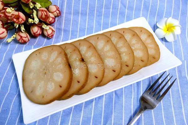 冰糖糯米藕的做法图解11