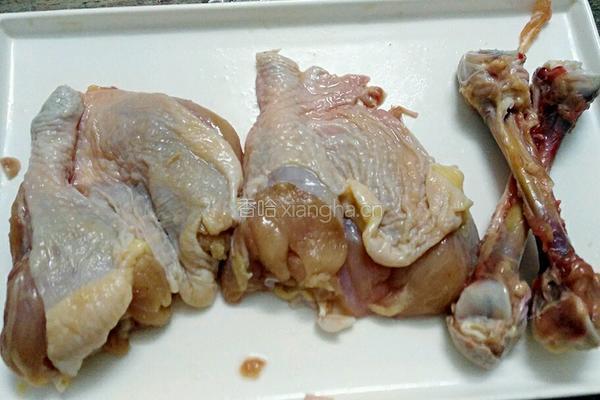 蜜汁鸡腿饭的做法图解2