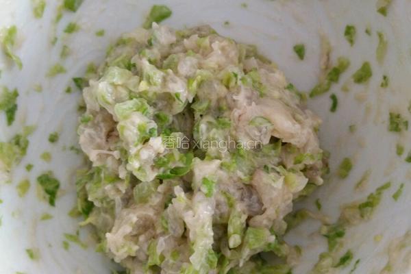 生菜鲜虾丸的做法图解6