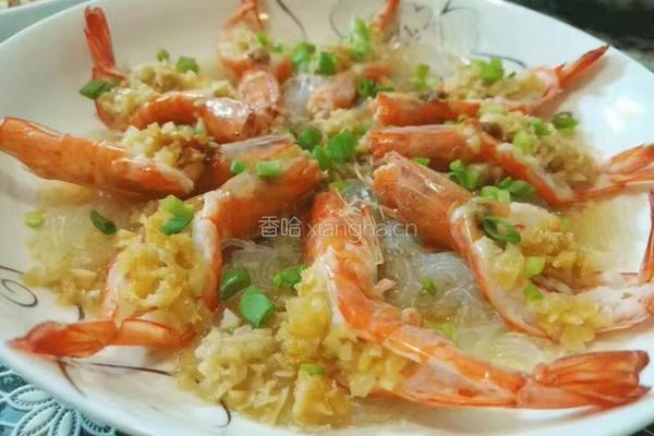 蒜蓉开边虾