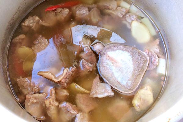 清炖萝卜牛肉的做法图解5