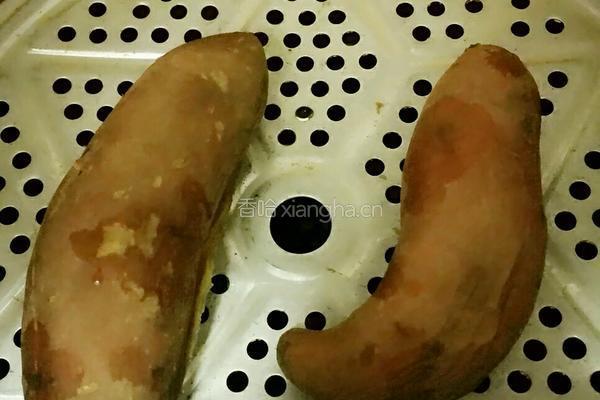 清蒸红薯的做法图解3