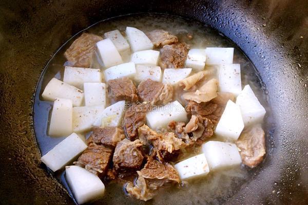 清炖萝卜牛肉的做法图解7
