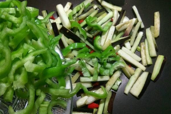 辣炒茄丝的做法图解7