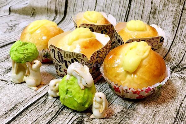 卡仕达小餐包的做法图解20
