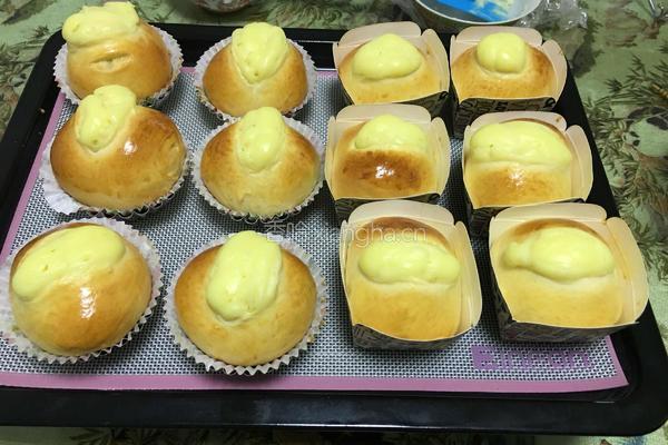 卡仕达小餐包的做法图解19