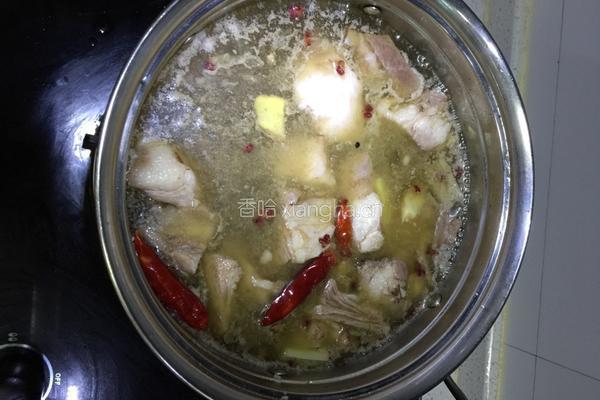羊肉汤的做法图解4