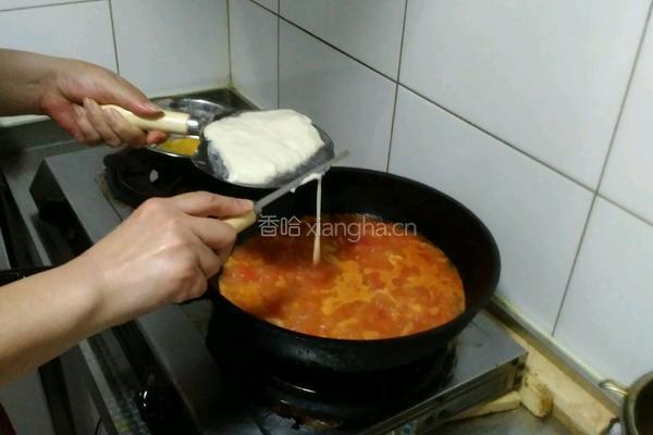 营养拨鱼面汤的做法图解13