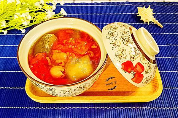 虾米冬瓜西红柿汤