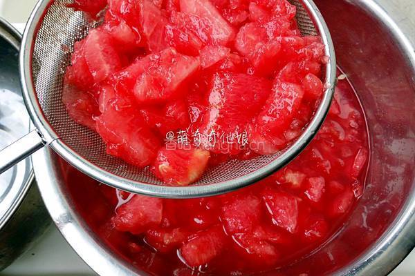 冰糖西瓜果酱的做法图解5