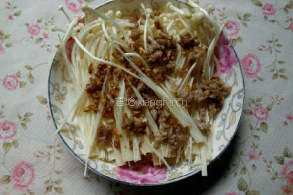 酸辣金针菇的做法图解6