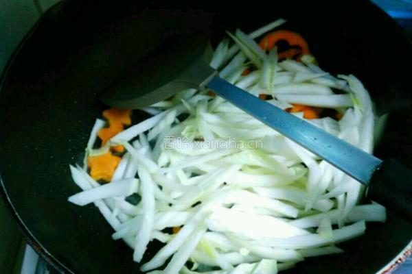 清炒白菜的做法图解4