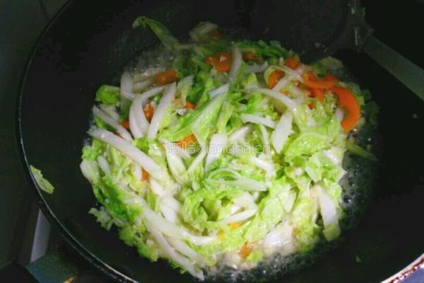 清炒白菜的做法图解7