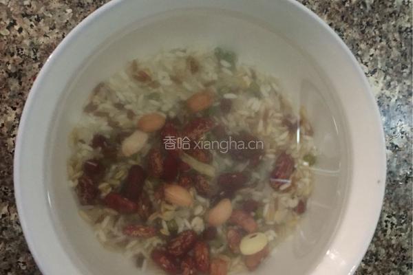 杂粮米糊的做法图解2