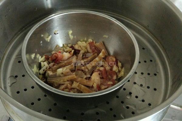 五花肉蒸咸鱼的做法图解4