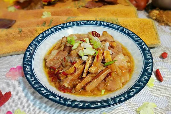 五花肉蒸咸鱼的做法图解7