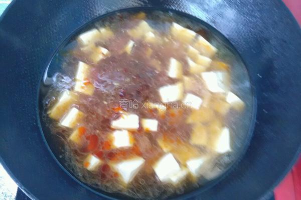 酱炖豆腐的做法图解5
