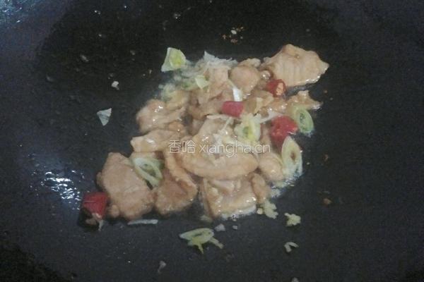 猪肉炒豆腐的做法图解5