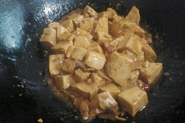 猪肉炒豆腐的做法图解9