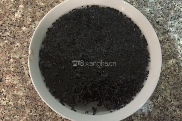 养生芝麻糊的做法图解2
