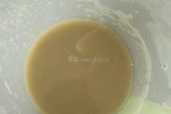 绿豆浆的做法图解1