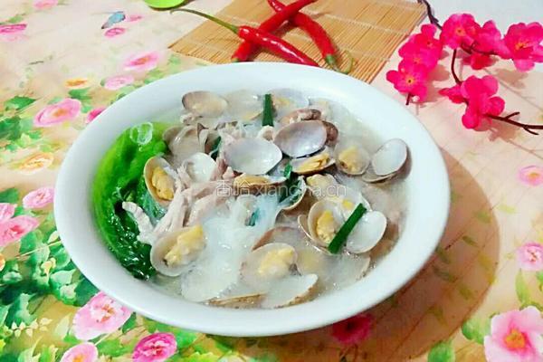 花蛤米粉汤的做法图解9