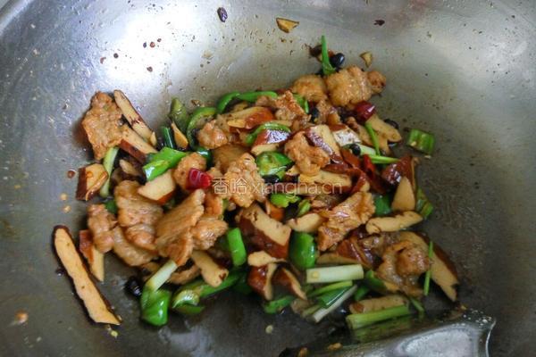 炒五花肉的做法图解6