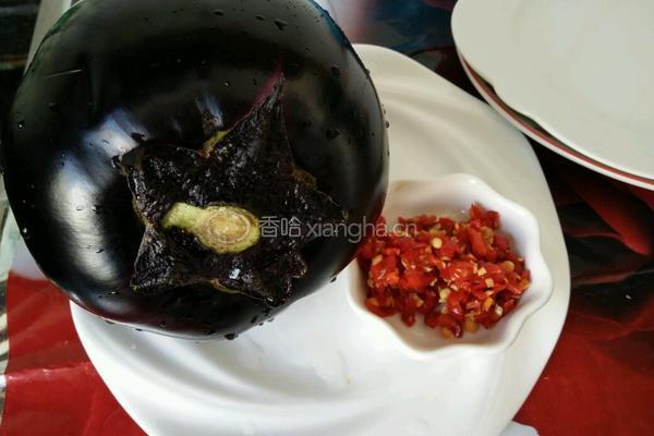 辣茄子的做法图解1