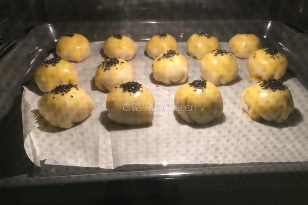 豆沙馅月饼的做法图解17