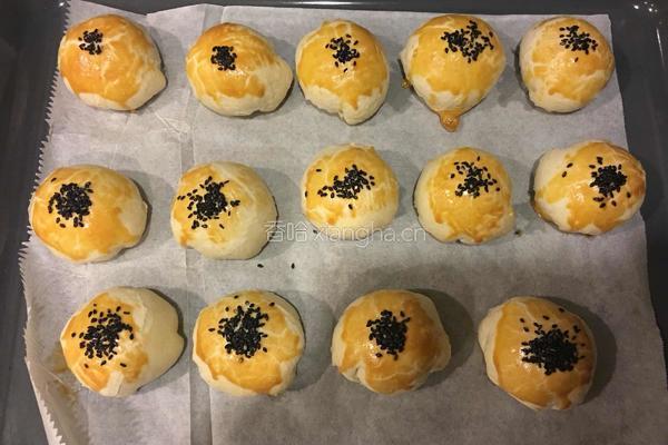 豆沙馅月饼的做法图解18