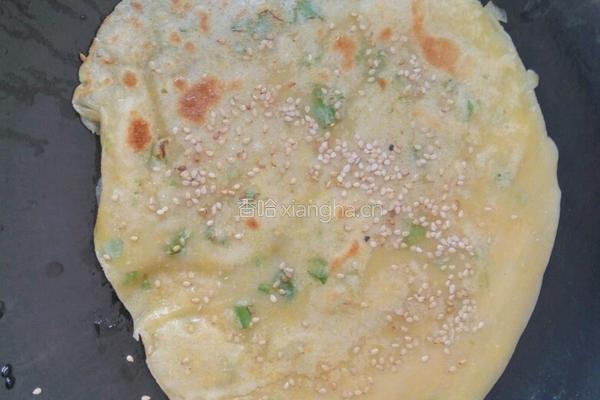 玉米面煎饼的做法图解7
