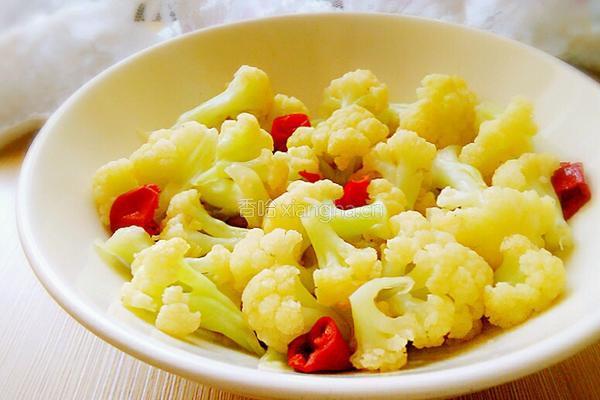 清炒菜花的做法图解10