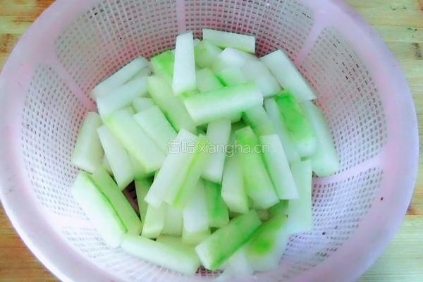 自制冬瓜糖的做法图解2