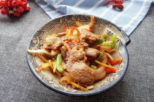 洋葱爆炒牛肉的做法图解6