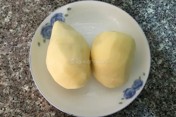 油炸土豆球的做法图解1