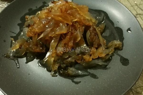 凉拌海蛰丝的做法图解12
