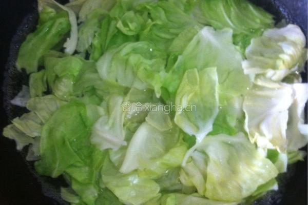 干锅包菜的做法图解3