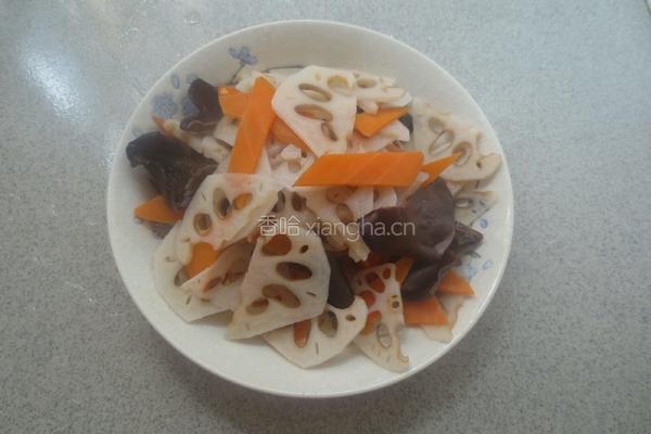 木耳炒藕片的做法图解8