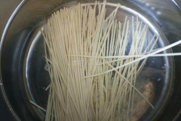 酸豆角肉沫打卤面的做法图解7